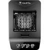 Varta Caricatore LCD per Batterie | per pile ricaricabili NiMH, ricarica e rigenerazione, Incl. 4x AAA 2100 mAh