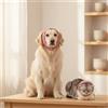 Cappuccio Paraorecchie per Cani Elastico Sicuro