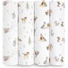 aden + anais™ Essentials, coperta in mussola di cotone, confezione da 4, Disney+friends