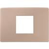 Vimar 14652U.18 Plana Up placca 2 mod centrali, 12.3x8.6x0.97cm, terracotta