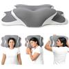 TrAdE Shop Traesio CUSCINO CERVICALE PER DORMIRE SUPPORTO COLLO SPALLE DESIGN ORTOPEDICO FEDERA TRA