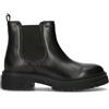 Geox Beatles Donna Nero Pelle Naturale, Tessuto D04HRB-00043-C9999-C9999-A101065