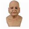 Maschera da Vecchio Realistica Maschera da Uomo Anziano Flessibile per Teatro