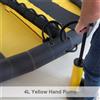 4L Flow Air Pump Pompa di flusso giallo 4L perfetta per avventure for stand up paddleboardi