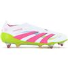 Adidas Predator Elite Lacci Less Ll Sg - Uomo Calcio Tacchetti ID3848 Bianco