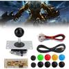 Artudatech Arcade Game DIY Kits No Delay Buttons+Joystick+USB Encoder per MAME PC A7