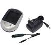 PowerSmart Caricabatteria + Auto Cavo per Panasonic DMW-BCH7E, DMW-BCH7GK DE-A75