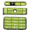 compatibile nokia RTONOK3250-V Tastiera Keypad per Nokia 3250 Green