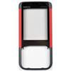 compatibile nokia FRONTNOK5610-R Guscio frontale per Nokia 5610 Rosso con Lens