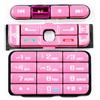 compatibile nokia RTONOK3250-P Tastiera Keypad per Nokia 3250 Pink