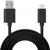 compatibile universale USBMICRO3M-N Cavo dati Usb con connettore Micro USB, 3 Metri Nero