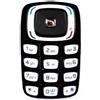 compatibile nokia KEYPADNOK6103-SN Tastiera Keypad per Nokia 6103 SilverBlack