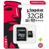 kingston SDCS-32GB Micro Sd Card 32GB Kingston classe 10 Canvas