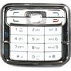 compatibile nokia KEYPADNOKN73-SW Tastiera Keypad per Nokia N73 Frosty White