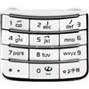 compatibile nokia KEYPADNOK6110INF-S Tastiera Keypad per Nokia 6110 Navigator Inferiore Silver