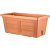 Bama FIORIERA RETTANGOLARE cm 80 x 40 x 34 - cotto chiaro (senza sottovaso)