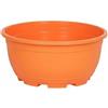 Vaso per fiori in plastica, resistente in resina, grande, colorato, per