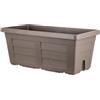 Bama FIORIERA RETTANGOLARE cm 80 x 40 x 34 - cappuccino (senza sottovaso)