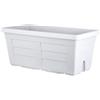 Bama FIORIERA RETTANGOLARE cm 100 x 44 x 40 - ghiaccio (senza sottovaso)