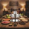 Hot Pot a Carbone in Acciaio Inox Pentola Hot Pot con Condotto Tradizionale