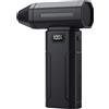 Ventilatore Soffiatore Portatile 100000RPM in ABS Nero 7,2V per Rimozione Polver