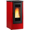 Extraflame Nordica STUFA A PELLET DAHIANA VFS 10 kW - colore bordeaux