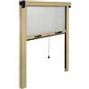Kasart ZANZARIERA A RULLO VERTICALE PER PORTA/FINESTRA cm 120 x 250 - avorio ral 1013