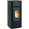 Extraflame Stufa pellet 7kW MARIELLA AD Black 5 stelle Classe A+ 1295902
