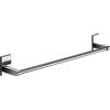 Gedy G-Singapore Porta Asciugamani CM.45 con Placche girevoli, Colore Cromo, Componenti Realizzati in Acciaio Inox e Cromall, Misure 6 x 47,5 x 6,5 CM e Peso 0,31 kg, Design R&S, Cromato, 45 cm