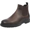 Geox Andalo - Chelsea Boots Traspiranti In Pelle Testa Di Moro - Taglia 45 [29.1