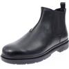 Geox Andalo - Chelsea Boots Traspiranti In Pelle Nero - Taglia 45 [29.1cm] Uomo