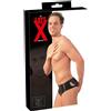 Late X Latex Men's Briefs, Black, M/L