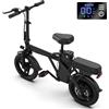 Bicicletta Elettrica 432Wh per Pendolari Urbani, E Bike Bicycle 50KM rang 2026