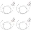 4 Pieces Cavo Di Ricarica Rapida Rogue Dog Per Animali Domestici Divertente USB