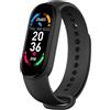 Smartwatch M6 Braccialetto Uomo Donna Cardiofrequenzimetro Sportivo