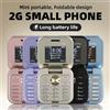 Telefono Cellulare i17Pro Mini Flip SIM 2G Piccolo Display Pieghevole