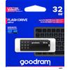 GoodRAM Pendrive 32GB BLACK USB 3.0 - retail blister - UME3-0320K0R11