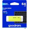 GoodRAM Pendrive 64GB UME2 yellow USB 2.0 - retail blister - UME2-0640Y0R11