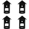 Set of 4 Custodia Per Fotocamera Da Esterno Accessori Telecamere Sicurezza