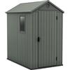 Keter Darwin casetta verde capanno box da giardino porta utensili varie misure