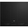 Beko Piano cottura induzione 4 zone INDYFLEX HII 64720 UF2T Black (60cm)