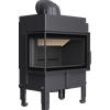 Kratki Camino ad accumulo KRATKI NORRA sinistro 9,9 kW Ø 200 rivestimento nero