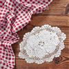 Handmade Tovaglietta fatta a mano uncinetto per cotone ovale pizzo centrini tovaglietta