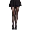 Leg Avenue 9172 Collant con Strisce Verticali Nero Tu Eur 34-38