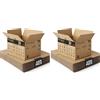 Lavatelli MOVIBOX - 10 Scatole per Trasloco 50x35x35 cm misura universale - Doppia Onda robusta - Con Simboli Contenuto e Stanza destinazione, Maniglie Pre-Tagliate - Scatole di Cartone, Made in Italy
