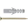 INDEX A PERFECT FIXING Index Fixing Systems tp-po Tassello di nylon con tirafondo, Set di 6 pezzi, BZTPPOT05