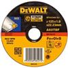 DeWalt, DISCHI PER TAGLIO SU ACCIAIO INOX, CENTRO PIATTO DiametroØ 230mm Spesso 1,9mm