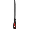 TILL. - Grattugia per legno 1/2 rotonda 200 mm | Impugnatura ergonomica bimateriale | Strumento manuale di finitura per legno grezzo e modellatura