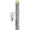 Ribimex PRPGP750/150 Pompa sommersa a Vite 750 W, Argento, 64x9x9 cm