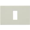 Vimar 08635.A 8000 placca 1 modulo, 12.3x7.550.6cm, resina, avorio
